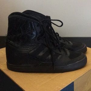 Adidas wedge sneaker Barney's collab